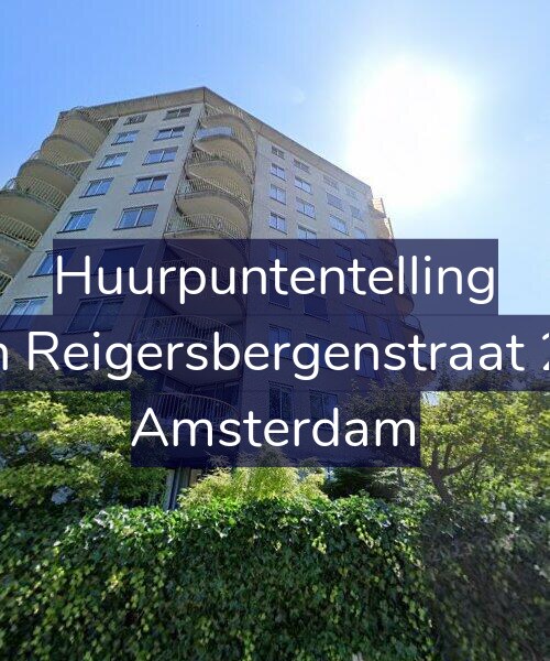 Foto gevel Huurpuntentelling voor Van Reigersbergenstraat 206, Amsterdam