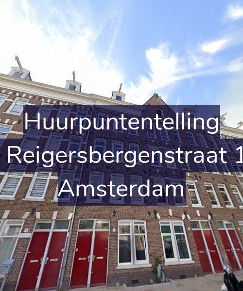 Foto gevel Huurpuntentelling voor Van Reigersbergenstraat 17-2, Amsterdam