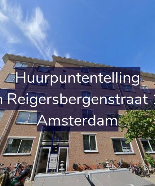 Foto gevel Huurpuntentelling voor Van Reigersbergenstraat 128, Amsterdam