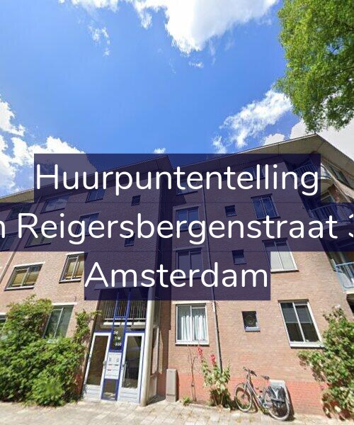 Foto gevel Huurpuntentelling voor Van Reigersbergenstraat 320, Amsterdam