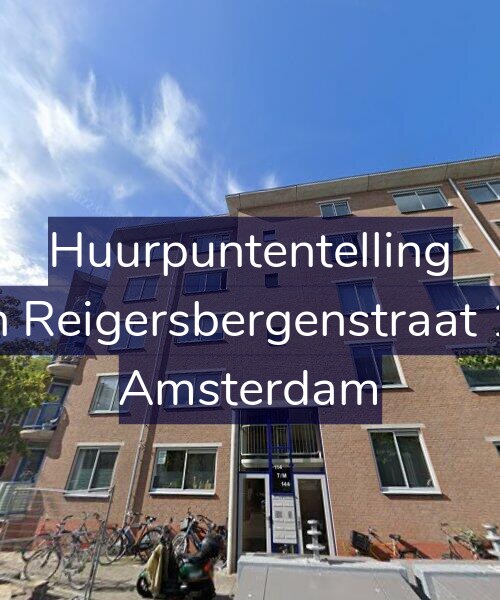 Foto gevel Huurpuntentelling voor Van Reigersbergenstraat 144, Amsterdam