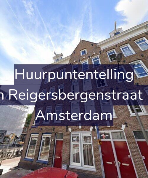Foto gevel Huurpuntentelling voor Van Reigersbergenstraat 1-1, Amsterdam