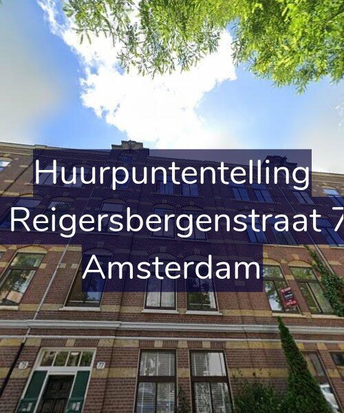 Foto gevel Huurpuntentelling voor Van Reigersbergenstraat 75-2, Amsterdam