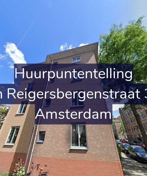 Foto gevel Huurpuntentelling voor Van Reigersbergenstraat 344, Amsterdam