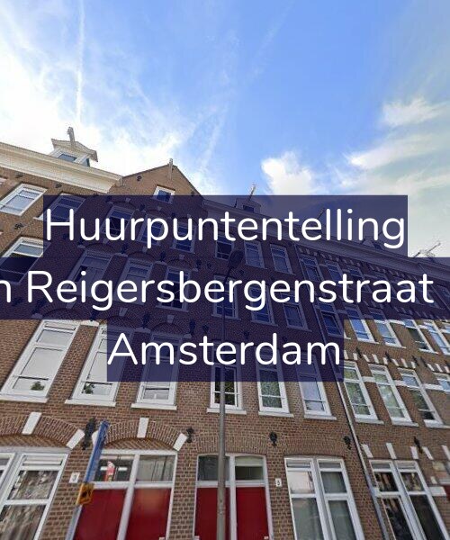 Foto gevel Huurpuntentelling voor Van Reigersbergenstraat 5-2, Amsterdam