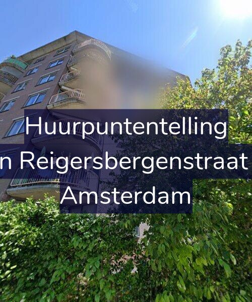 Foto gevel Huurpuntentelling voor Van Reigersbergenstraat 40, Amsterdam