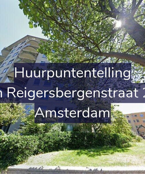 Foto gevel Huurpuntentelling voor Van Reigersbergenstraat 232, Amsterdam