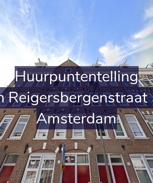 Foto gevel Huurpuntentelling voor Van Reigersbergenstraat 3-3, Amsterdam