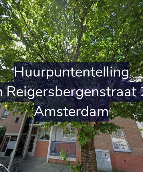 Foto gevel Huurpuntentelling voor Van Reigersbergenstraat 258, Amsterdam