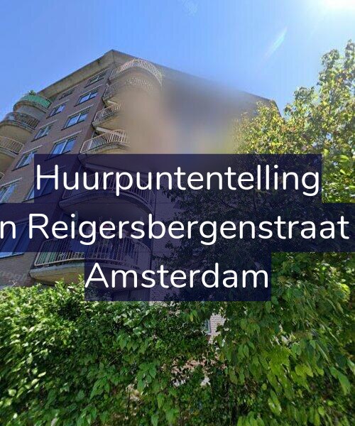 Foto gevel Huurpuntentelling voor Van Reigersbergenstraat 38, Amsterdam