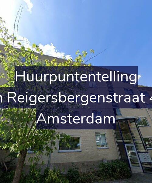 Foto gevel Huurpuntentelling voor Van Reigersbergenstraat 440, Amsterdam
