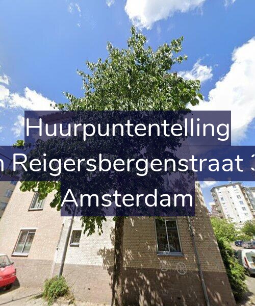 Foto gevel Huurpuntentelling voor Van Reigersbergenstraat 350, Amsterdam