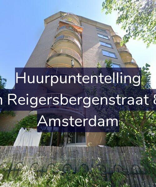 Foto gevel Huurpuntentelling voor Van Reigersbergenstraat 810, Amsterdam