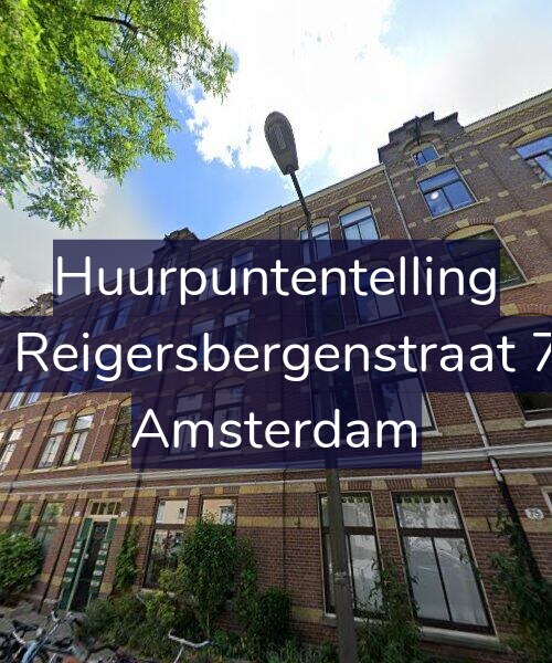 Foto gevel Huurpuntentelling voor Van Reigersbergenstraat 73-1, Amsterdam