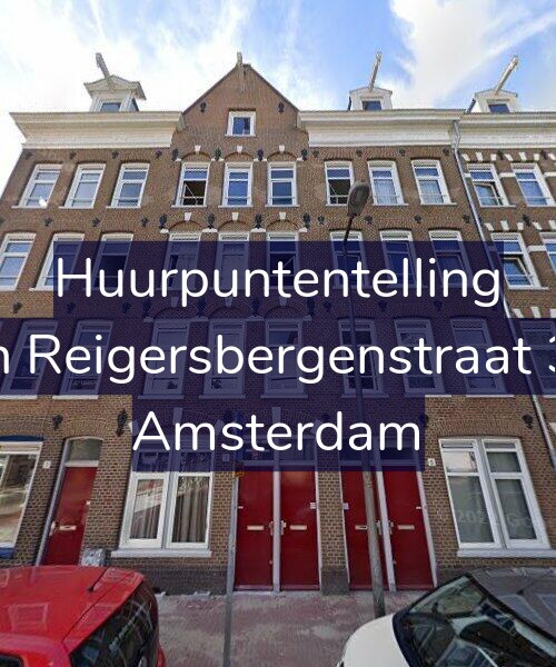 Foto gevel Huurpuntentelling voor Van Reigersbergenstraat 3-H, Amsterdam