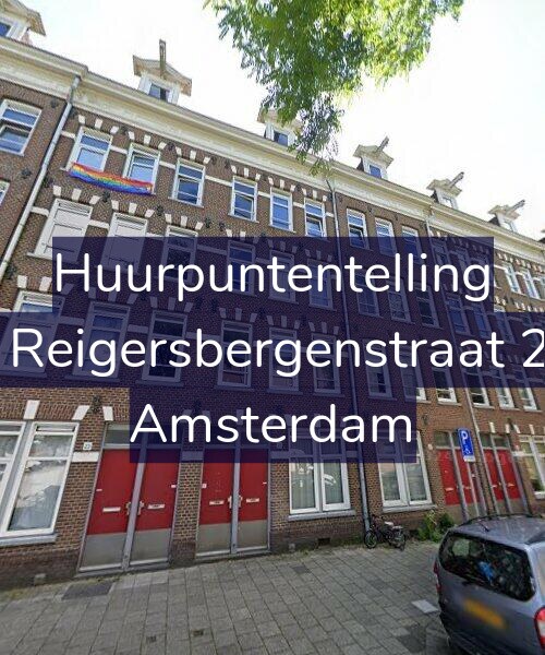 Foto gevel Huurpuntentelling voor Van Reigersbergenstraat 25-H, Amsterdam