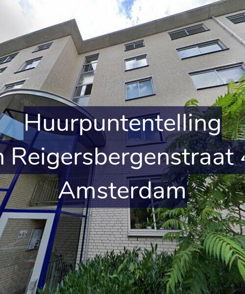 Foto gevel Huurpuntentelling voor Van Reigersbergenstraat 430, Amsterdam