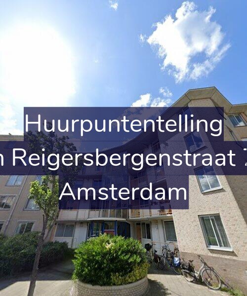 Foto gevel Huurpuntentelling voor Van Reigersbergenstraat 746, Amsterdam