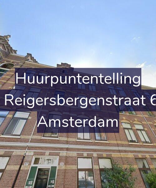 Foto gevel Huurpuntentelling voor Van Reigersbergenstraat 67-2, Amsterdam