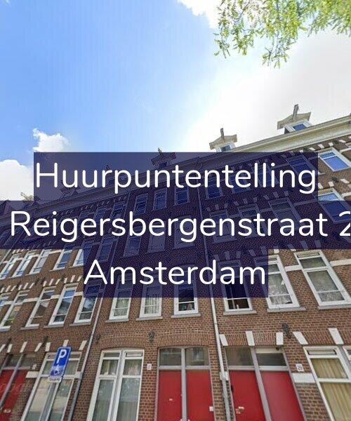 Foto gevel Huurpuntentelling voor Van Reigersbergenstraat 27-3, Amsterdam