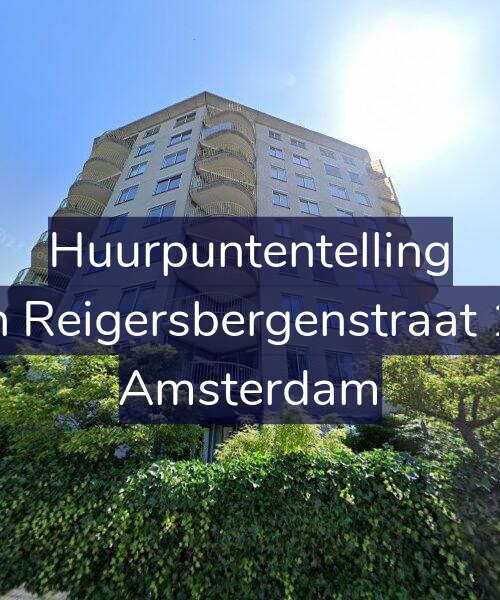 Foto gevel Huurpuntentelling voor Van Reigersbergenstraat 192, Amsterdam