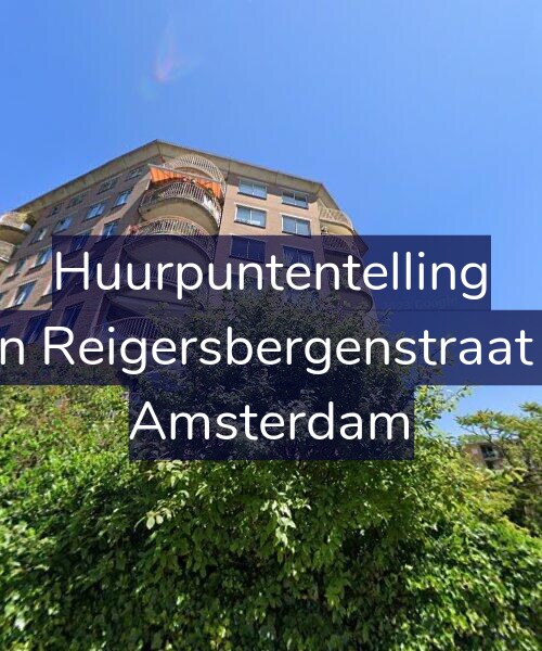 Foto gevel Huurpuntentelling voor Van Reigersbergenstraat 78, Amsterdam