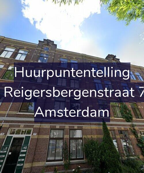 Foto gevel Huurpuntentelling voor Van Reigersbergenstraat 77-1, Amsterdam