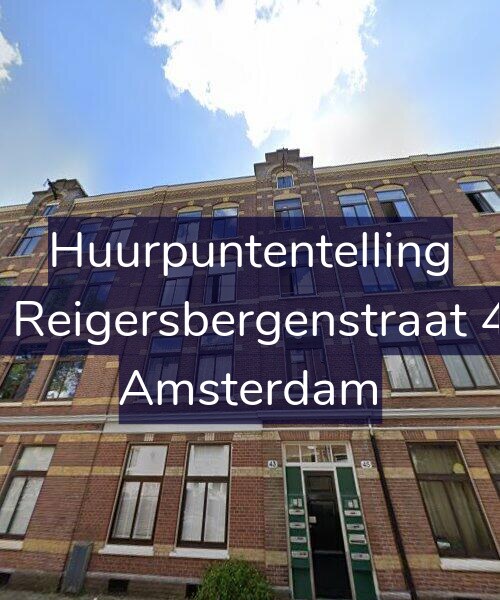 Foto gevel Huurpuntentelling voor Van Reigersbergenstraat 43-1, Amsterdam