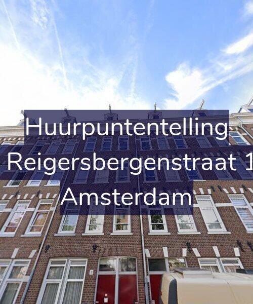 Foto gevel Huurpuntentelling voor Van Reigersbergenstraat 11-2, Amsterdam