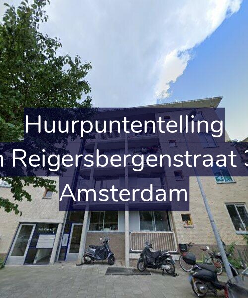 Foto gevel Huurpuntentelling voor Van Reigersbergenstraat 398, Amsterdam