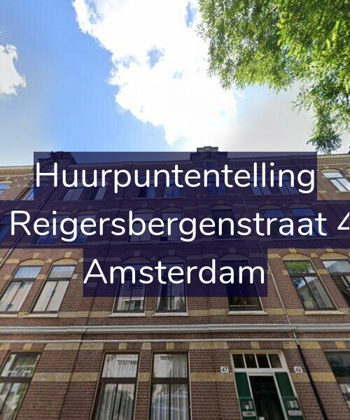 Foto gevel Huurpuntentelling voor Van Reigersbergenstraat 47-2, Amsterdam