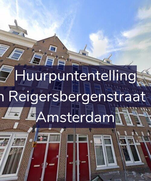 Foto gevel Huurpuntentelling voor Van Reigersbergenstraat 5-1, Amsterdam
