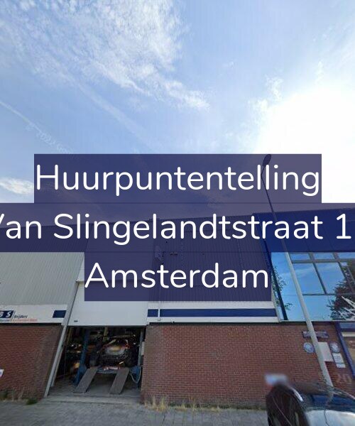 Foto gevel Huurpuntentelling voor Van Slingelandtstraat 16, Amsterdam