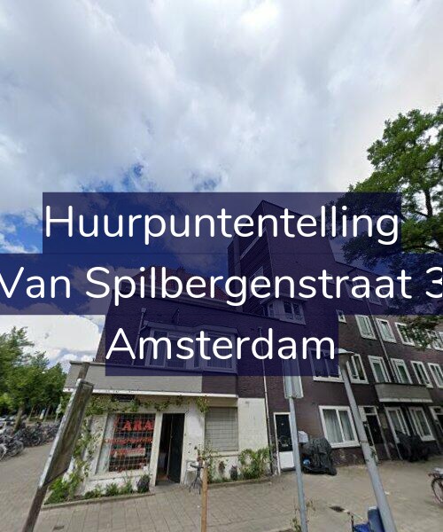 Foto gevel Huurpuntentelling voor Van Spilbergenstraat 3, Amsterdam