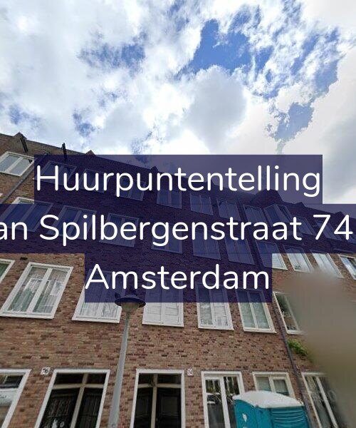 Foto gevel Huurpuntentelling voor Van Spilbergenstraat 74-3, Amsterdam