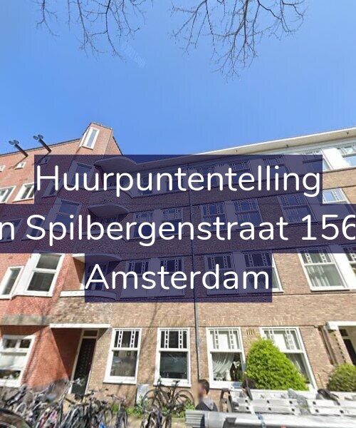 Foto gevel Huurpuntentelling voor Van Spilbergenstraat 156-H, Amsterdam