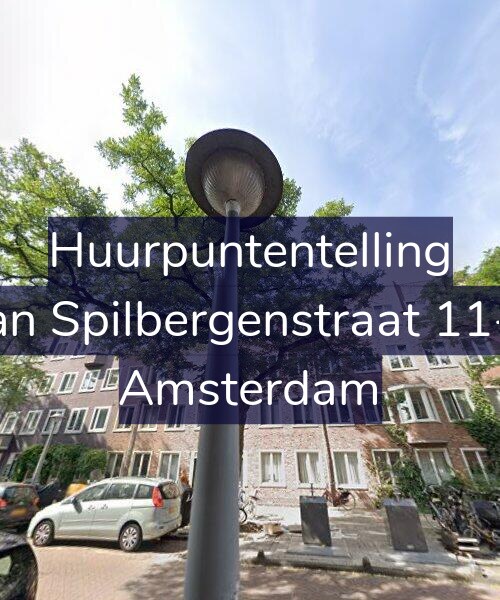 Foto gevel Huurpuntentelling voor Van Spilbergenstraat 11-H, Amsterdam