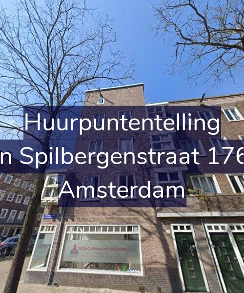 Foto gevel Huurpuntentelling voor Van Spilbergenstraat 176-1, Amsterdam
