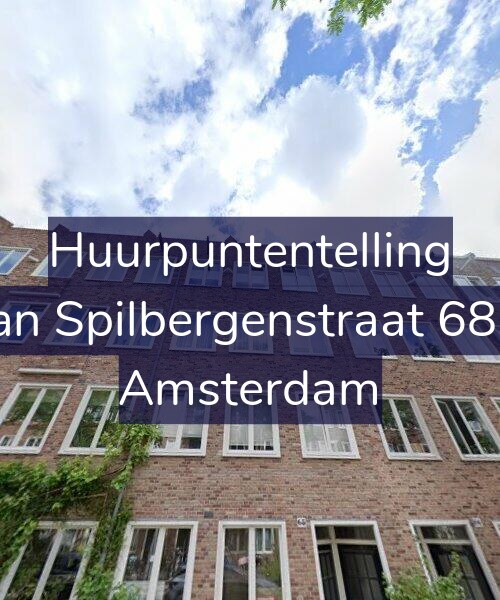 Foto gevel Huurpuntentelling voor Van Spilbergenstraat 68-2, Amsterdam