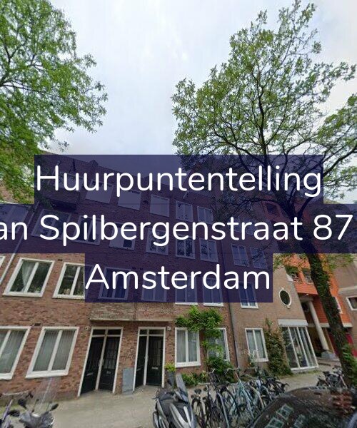 Foto gevel Huurpuntentelling voor Van Spilbergenstraat 87-1, Amsterdam