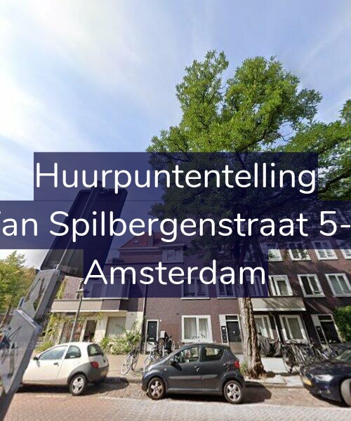 Foto gevel Huurpuntentelling voor Van Spilbergenstraat 5-1, Amsterdam