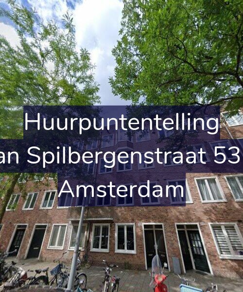 Foto gevel Huurpuntentelling voor Van Spilbergenstraat 53-1, Amsterdam