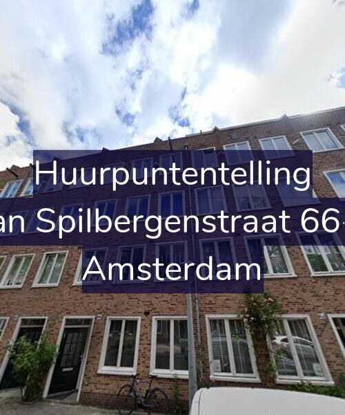 Foto gevel Huurpuntentelling voor Van Spilbergenstraat 66-A, Amsterdam