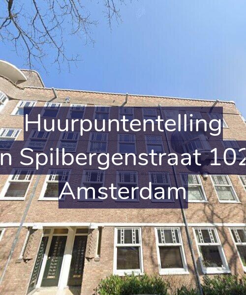 Foto gevel Huurpuntentelling voor Van Spilbergenstraat 102-2, Amsterdam