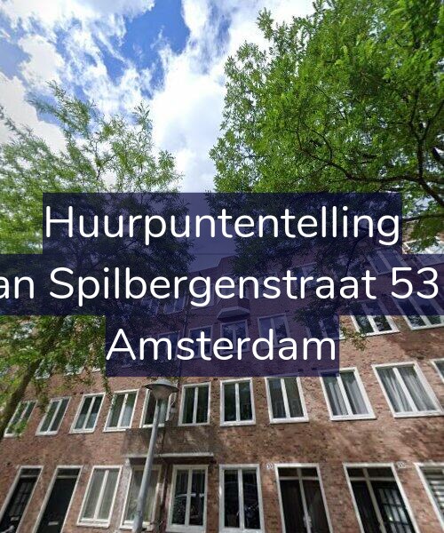 Foto gevel Huurpuntentelling voor Van Spilbergenstraat 53-3, Amsterdam