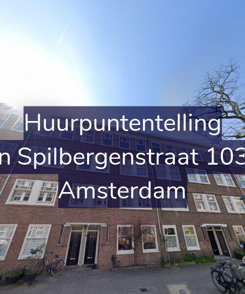 Foto gevel Huurpuntentelling voor Van Spilbergenstraat 103-H, Amsterdam