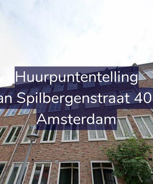 Foto gevel Huurpuntentelling voor Van Spilbergenstraat 40-2, Amsterdam