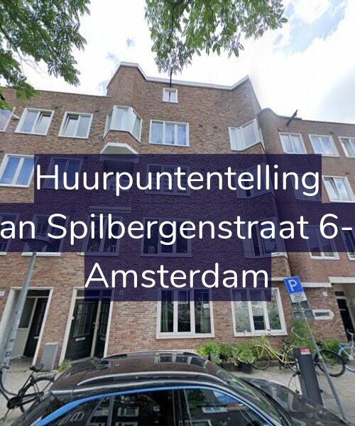 Foto gevel Huurpuntentelling voor Van Spilbergenstraat 6-H, Amsterdam