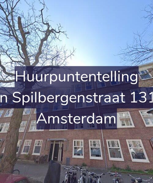 Foto gevel Huurpuntentelling voor Van Spilbergenstraat 131-1, Amsterdam