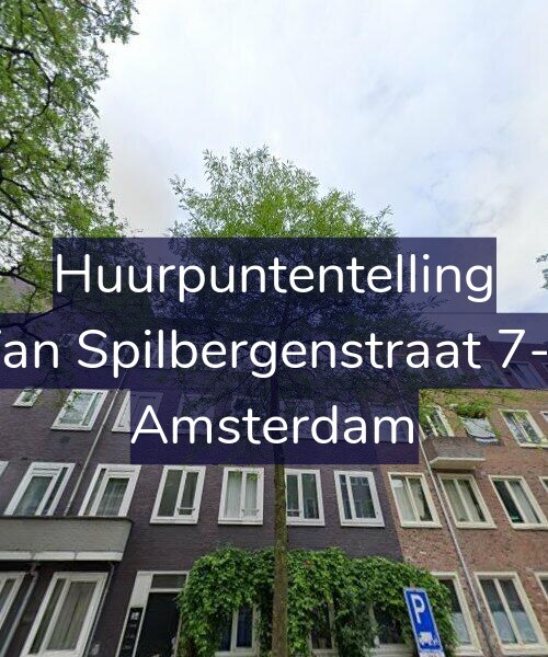 Foto gevel Huurpuntentelling voor Van Spilbergenstraat 7-2, Amsterdam